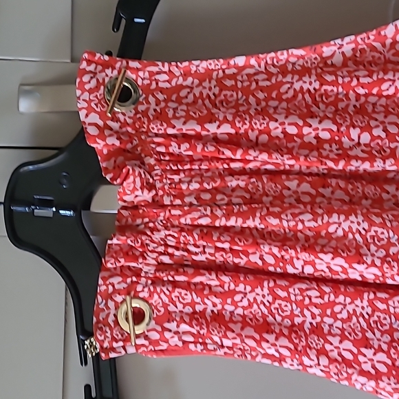 Derek Lam Crosby 10 tangerine orange mini dress. Size 8 - Picture 3 of 14